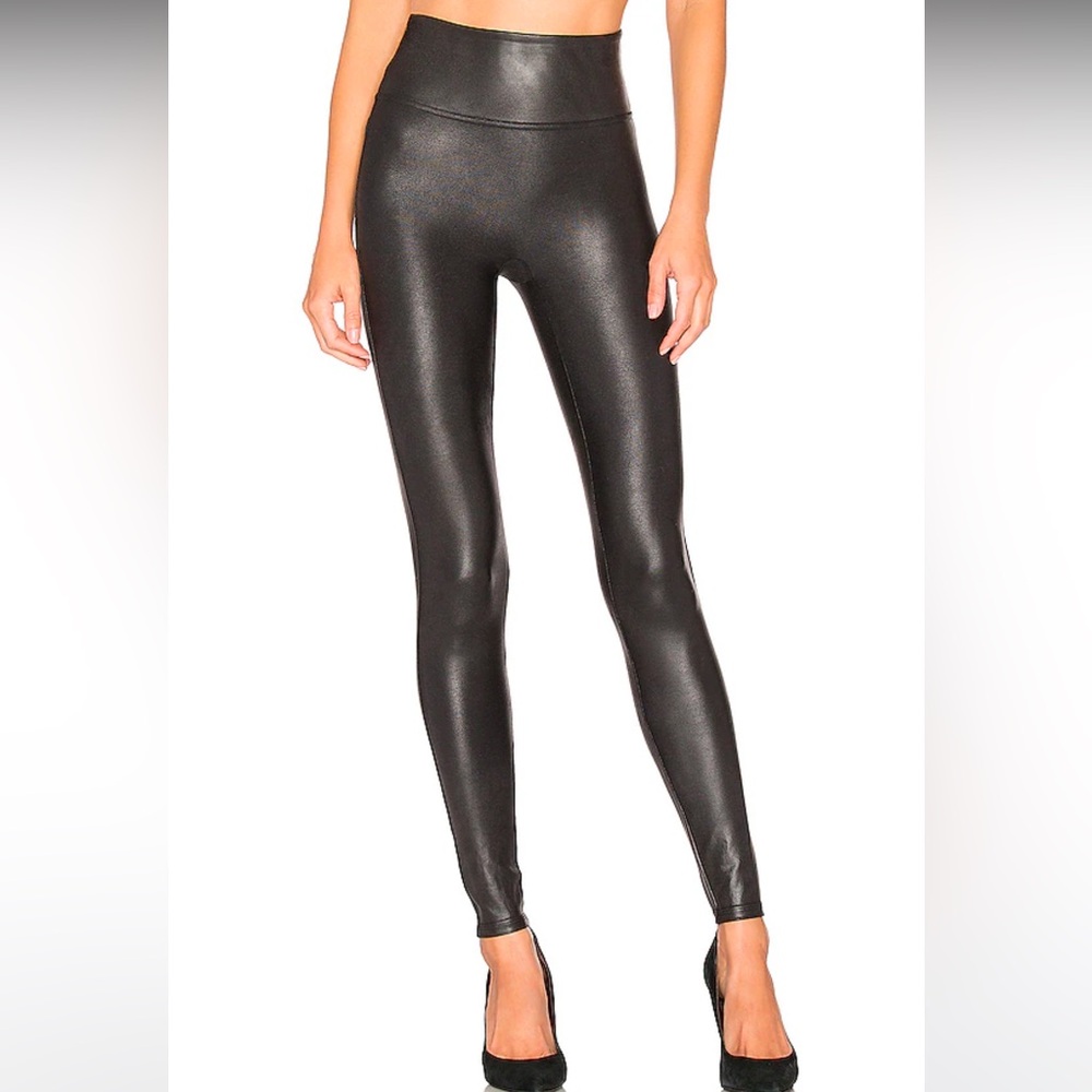 Spanx faux leather leggings